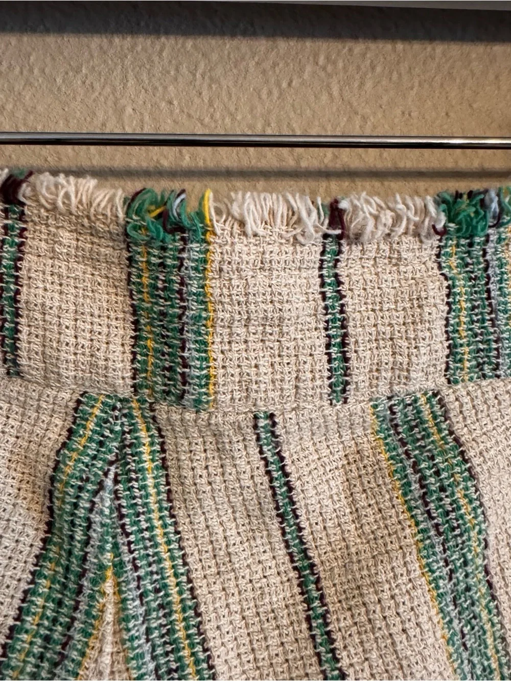 ZARA Boho Linen Beth‎ Stripe Pants